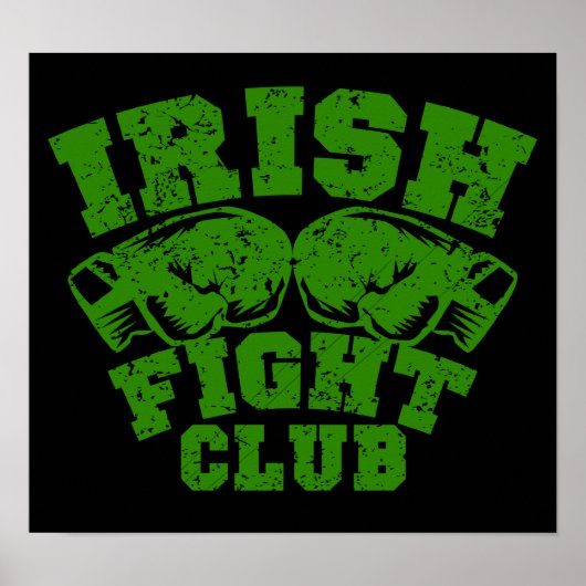 Irish FC $ 24,95 — Graphic Art Wall Poster (Voorkant)