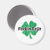Irish Feckin Eejit Magneet (Voorkant / Achterkant)