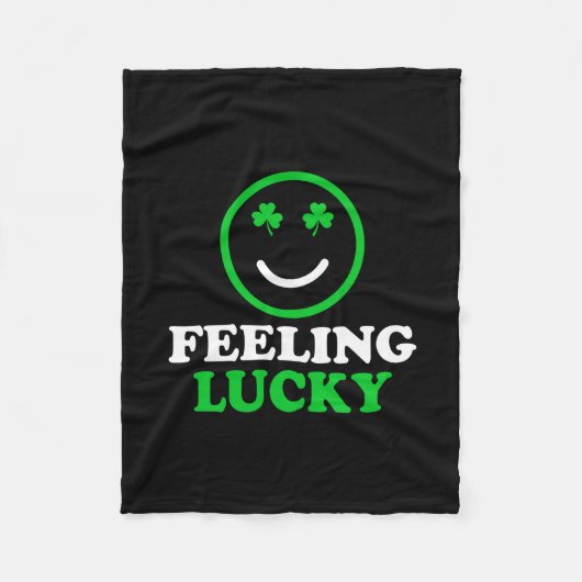 Irish Feeling Lucky Fleece Deken (Voorkant)