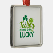 Irish Felling Lucky Metalen Ornament (Rechts)
