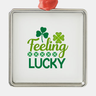 Irish Felling Lucky Metalen Ornament