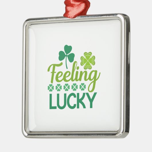 Irish Felling Lucky Metalen Ornament (Links)