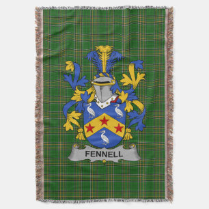 Irish Fennell of O_Fennell wapenschild Familie aut Deken