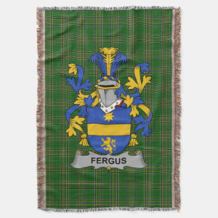 Irish Fergus of O_Fearghus Wapen Familie Auto Deken