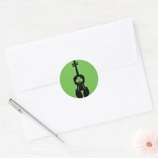 Irish Fiddle Sticker (Envelop)