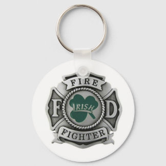 Irish Firefighter Badge Sleutelhanger