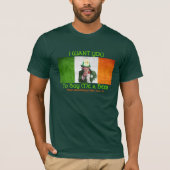 Irish Firefighter oom Sam T-shirt (Voorkant)