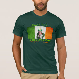 Irish Firefighter oom Sam T-shirt