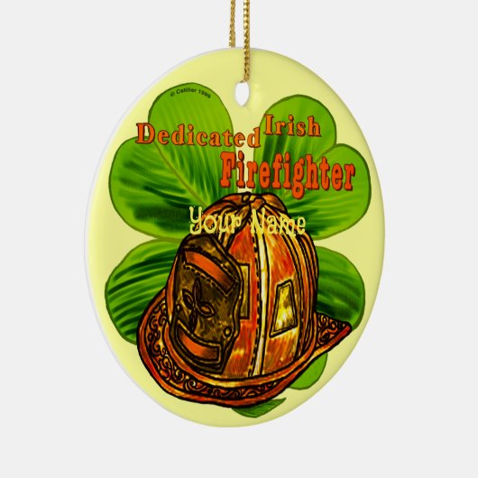 Irish Firefighter ornament (Rechts)