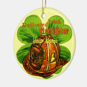 Irish Firefighter ornament (Links)