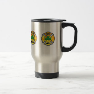 Irish Firefighter Travel Mug Reisbeker