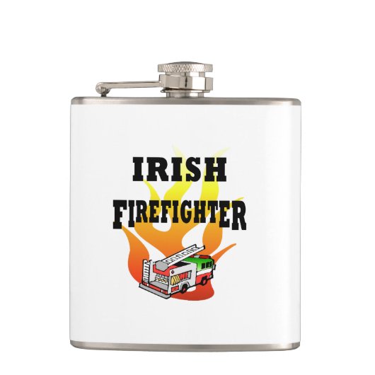 Irish Firemen Heupfles (Voorkant)