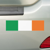 Irish Flag Bumpersticker (Op auto)