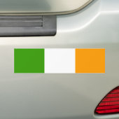 Irish Flag Bumpersticker (Op auto)