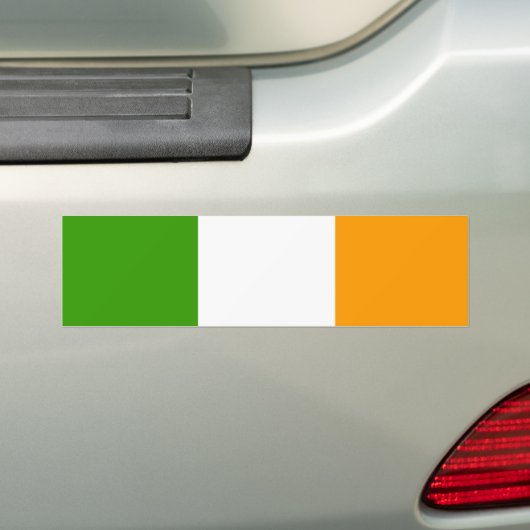 Irish Flag Bumpersticker (Op auto)