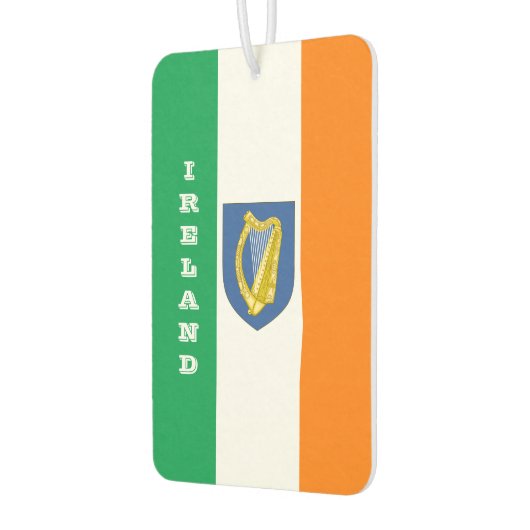 Irish Flag Car Air Freshener, Ierland Luchtverfrisser (Links)
