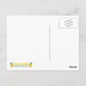 Irish Flag Clover Briefkaart (Achterkant)