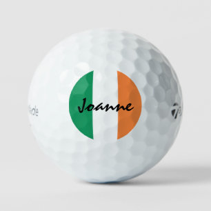 Irish Flag Custom Name tmtp5 gbt Golfballen
