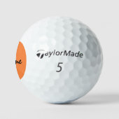Irish Flag Custom Name tmtp5 gbt Golfballen (Logo)