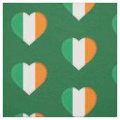 Irish Flag Cute Irish Hearts Pattern St. Patrick Stof (Swatch)