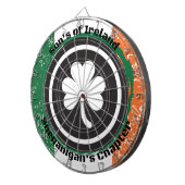 Irish Flag Dart Board Dartbord (Voorkant Rechts)