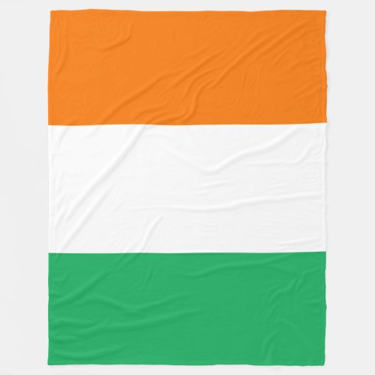 IRISH FLAG FLEECE DEKEN (Voorkant)