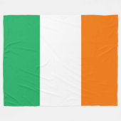 IRISH FLAG FLEECE DEKEN (Voorkant (Horizontaal))