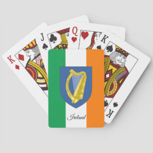Irish Flag Games, Ireland Plays Cards Pokerkaarten