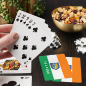 Irish Flag Games, Ireland Plays Cards Pokerkaarten (Insitu)