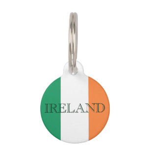 Irish Flag Ireland Aanpasbaar PCTnt Huisdierpenning