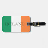 Irish Flag Ireland cd ltcnt Bagagelabel (Voorkant horizontaal)