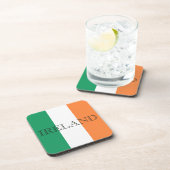 Irish Flag Ireland coastercn Bier Onderzetter (Rechterzijde)