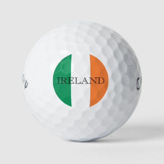 Irish Flag Ireland cwb gbt Golfballen (Voorkant)