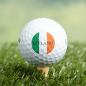 Irish Flag Ireland cwb gbt Golfballen (Insitu Shirt)