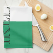 Irish Flag Ireland ktcnt Theedoek (Quarter Fold)