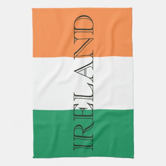 Irish Flag Ireland ktcnt Theedoek (Verticaal)