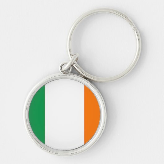 Irish Flag Keyring Sleutelhanger (Voorkant)