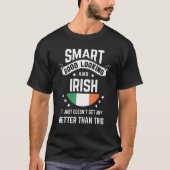 Irish Flag Native Pride  Ireland Irish Roots T-shirt (Voorkant)