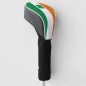 Irish Flag Patriotic Ireland Flag Luck Clover Golfheadcover (Schuin)