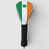 Irish Flag Patriotic Ireland Flag Luck Clover Golfheadcover (Voorkant)