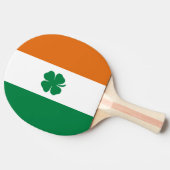 Irish Flag Patriotic Ireland Flag Lucky Clover Tafeltennisbatje (Zijkant)