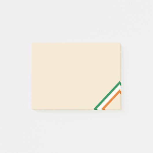 Irish Flag Patriotic Ireland Stripes Post-it® Notes (Voorkant)