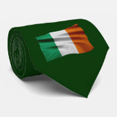 IRISH FLAG Patriotic Stropdas (Opgerold)