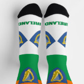 Irish Flag Patriotic, Sustainable Ireland Premium Sokken (Top)