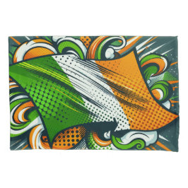 Irish flag Pillowcase Kussensloop