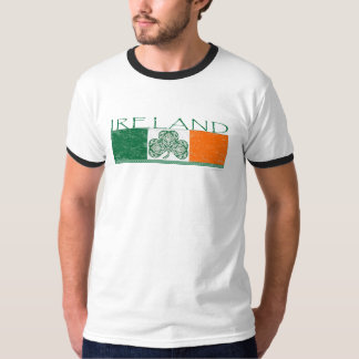 Irish Flag Ringer T-shirt