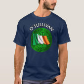 Irish Flag Shamrock Celtic Knot - O'Sullivan T-shirt (Voorkant)