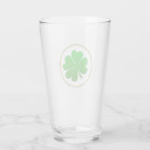 Irish Flag, Shamrock, Ireland party, St Patrick Glas (Achterkant)