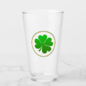 Irish Flag, Shamrock, Ireland party, St Patrick Glas (Voorkant)