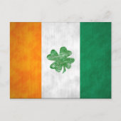 Irish Flag Shamrock Kaarten 2-zijdig (Voorkant)
